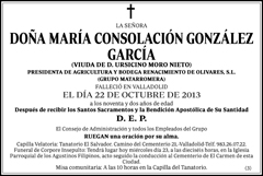 María Consolación González
